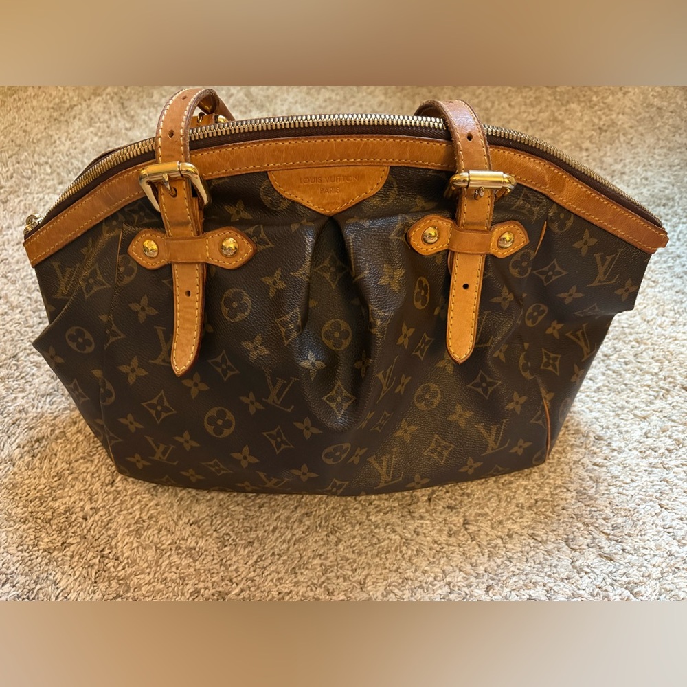 Authentic Louis Vuitton Monogram Canvas Tivoli GM bag large